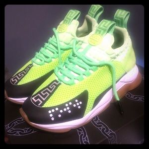 Versace Chain Reaction Sneakers - Size 41 (Women)
